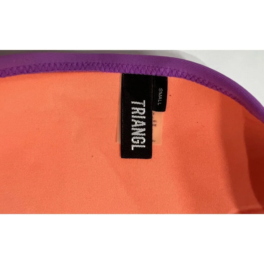 Triangl Swimwear Neoprene Bikini Bottoms in Purple